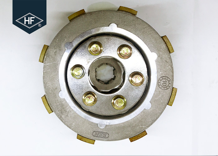 Manual Motorcycle Clutch Assembly For BAJAJ CT100 BM100 With 5 Pcs Plates