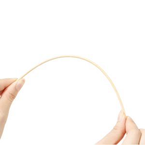 Customized Bamboo Skewers Round Disposable Bamboo Skewers Width 4.0