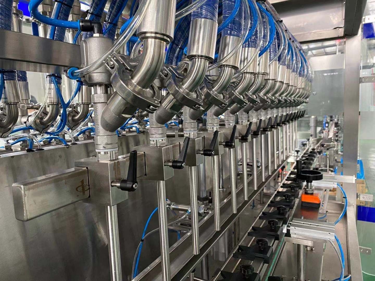 100-1000ml Servo Ss304 Shampoo Detergent Lotion Liquid Soap Bottle Filling Machine