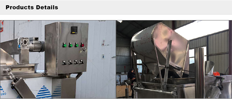 Automatic Gas Electric Deep Fryer Potato Chips Onion Deep Frying Machine