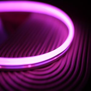 IP67 RGB DC24V Silicone LED Neon Strips 6MM Width For Indoor / Outdoor Solutions
