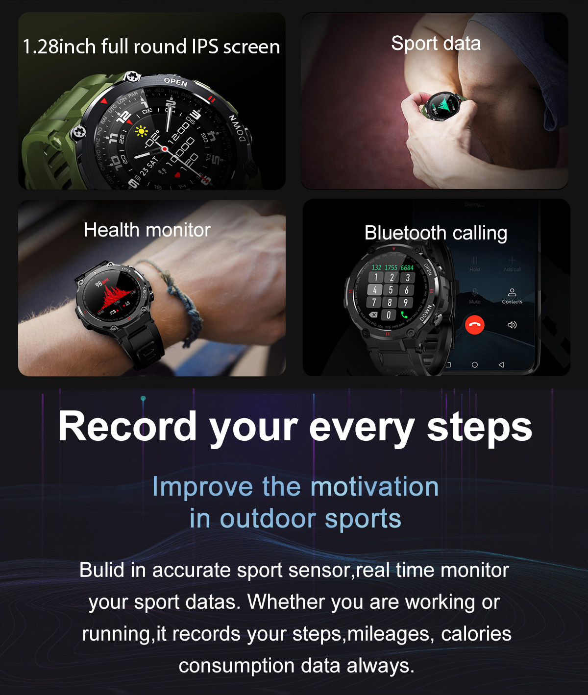 BLE5.0 bluetooth smart bracelet Playstation Controller For Apple Watch 7