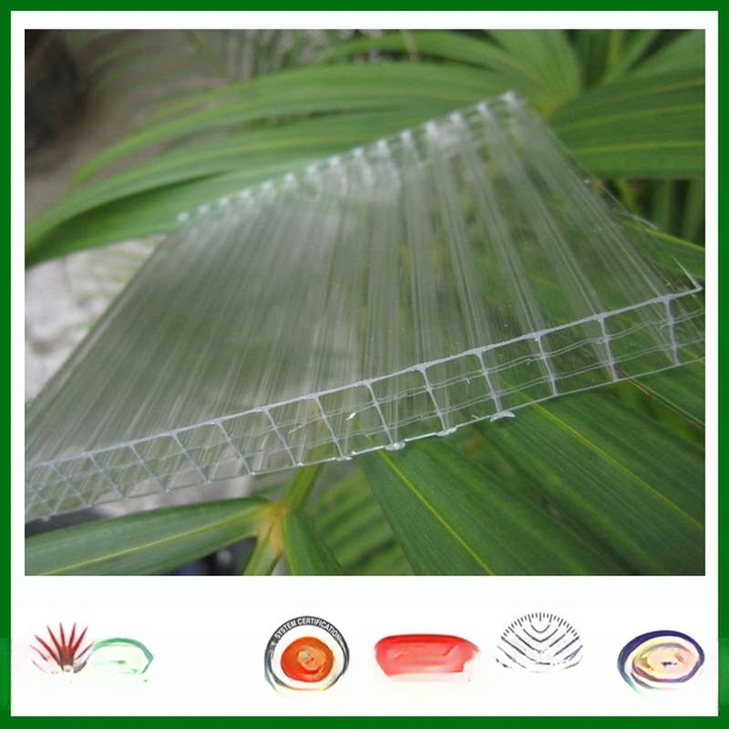 Easy Installation Bonal Greenhouse PC Polycarbonate Hollow Sheet