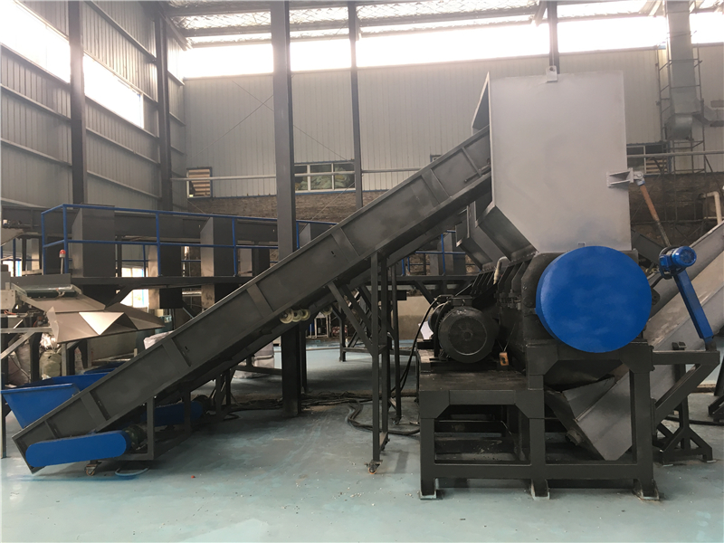 PET Plastic Recycling And Washing Line