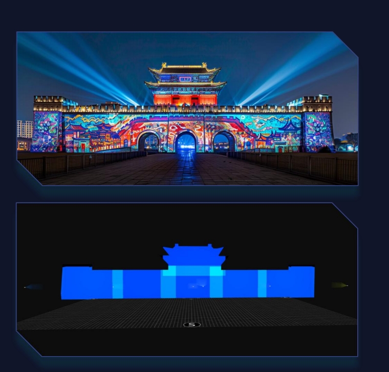 Flyin 4K Multi-Function Distributed Converged Server Projection Equipment for Edge Fusion Dome 3D Mapping Immersive Room