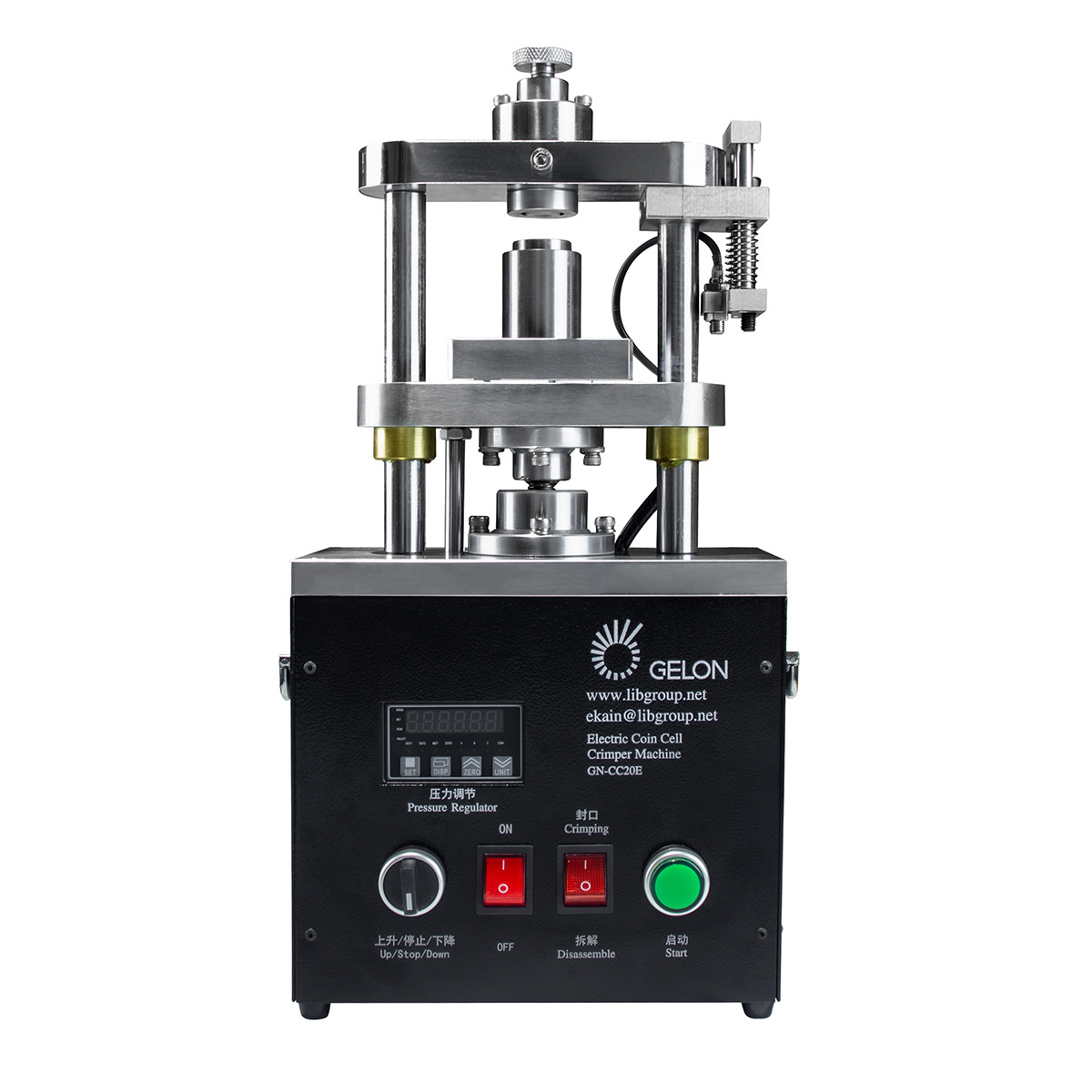 Laboratory Lithium Coin Cell Assembly Machine Coin Cell Case Electric Crimper