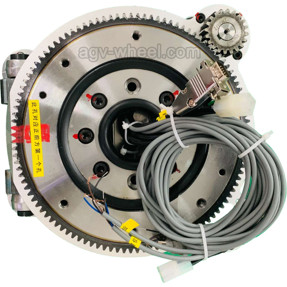 1000KG AGV Steering Drive Wheel DC24V Servo Motor Wheel With Shock Absorber