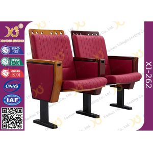 Molded Foam Low Back Stadium Theater Seating With MDF Writing Pad Spring Return​