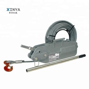 Hand Power Source Lever Tractor Winch with 5.4T Capacity and 20M Lifting Height