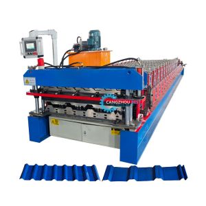 Two Profile In One Roll Forming Machine For PPGI Raw Material And Fast