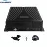 Buy cheap 4CH 1080P Vehicle Mobile DVR H.264 3G 4G Max 2TB HDD High Definition Black Color from wholesalers
