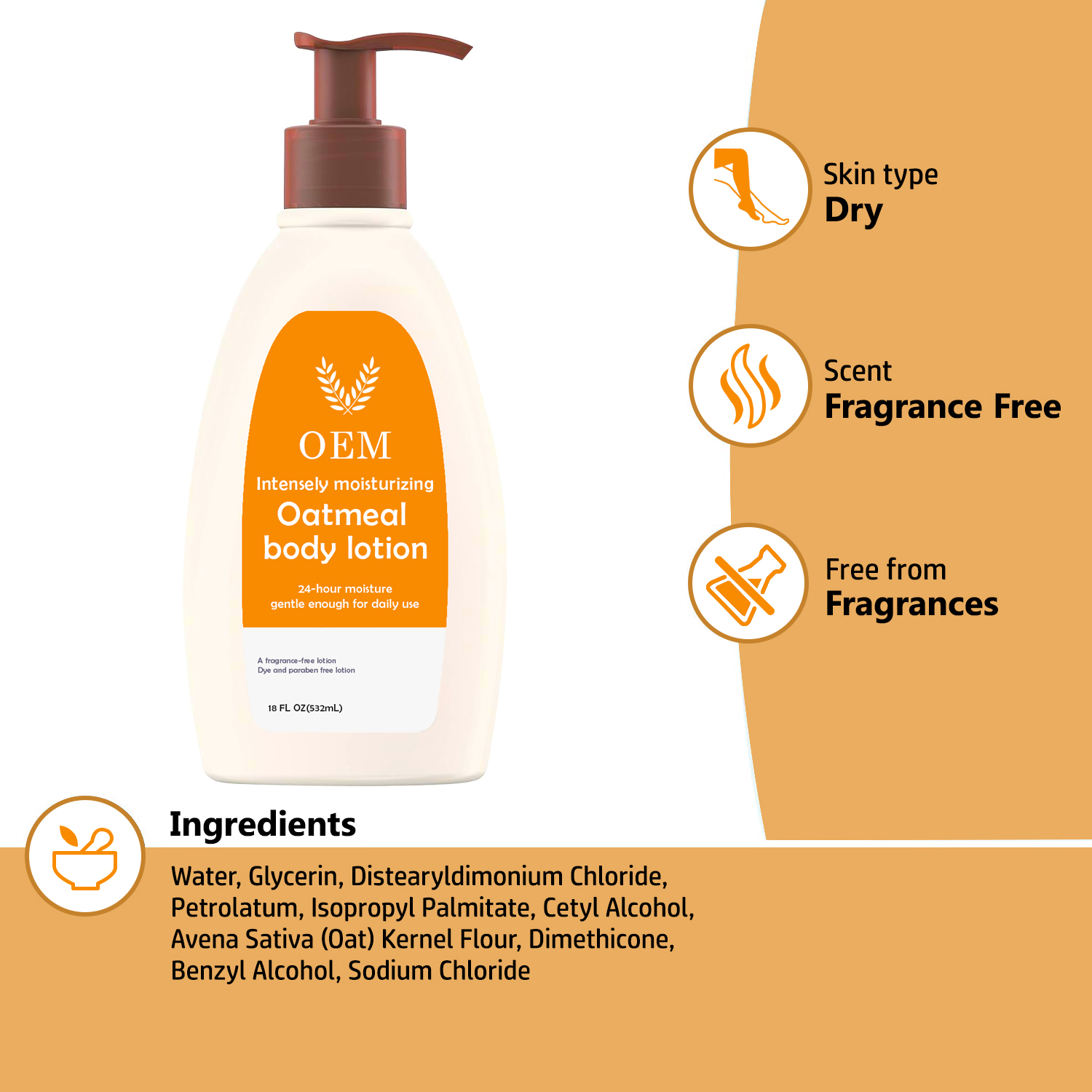Body Care Products Natural Daily Moisturizer Body Lotion Nourishing Smoothing Body Skin For All Skin Types