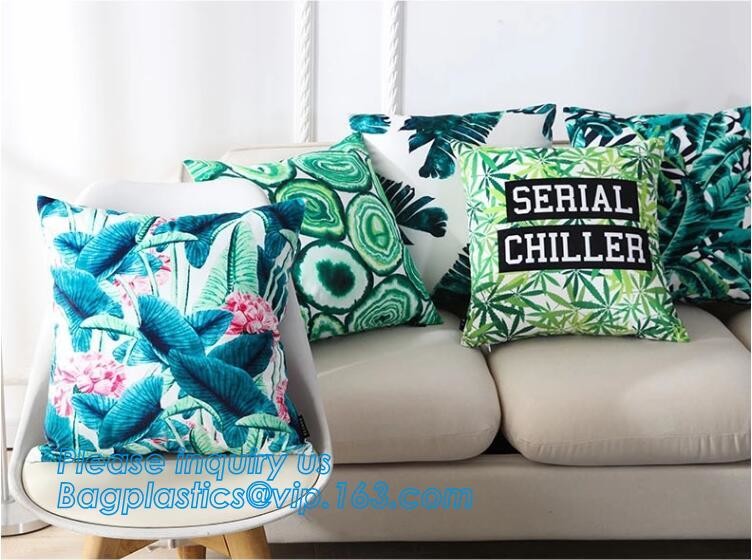 pillow case cover pillow case chair cover decorative throw pillow case cushion cover,Chevron design cushion cover in gre