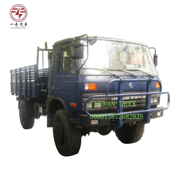 2 Passengers Used Diesel 4X4 6X6 All Terrain Left Hand Drive Cargo Truck Manual Yuchai