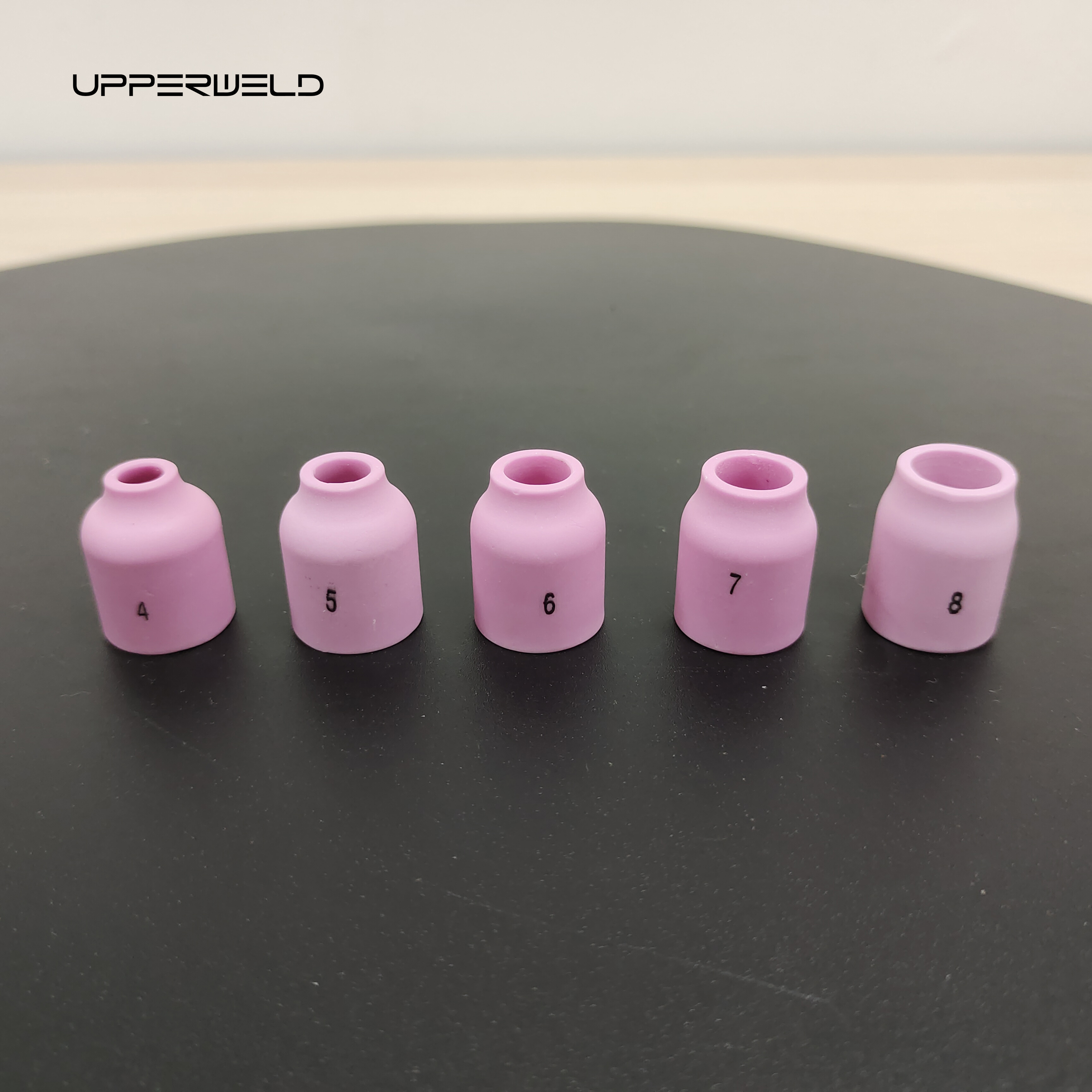 18pcs Alumina Nozzle Collet Body Electrode Insulator TIG Welding Torch Consumables Kit
