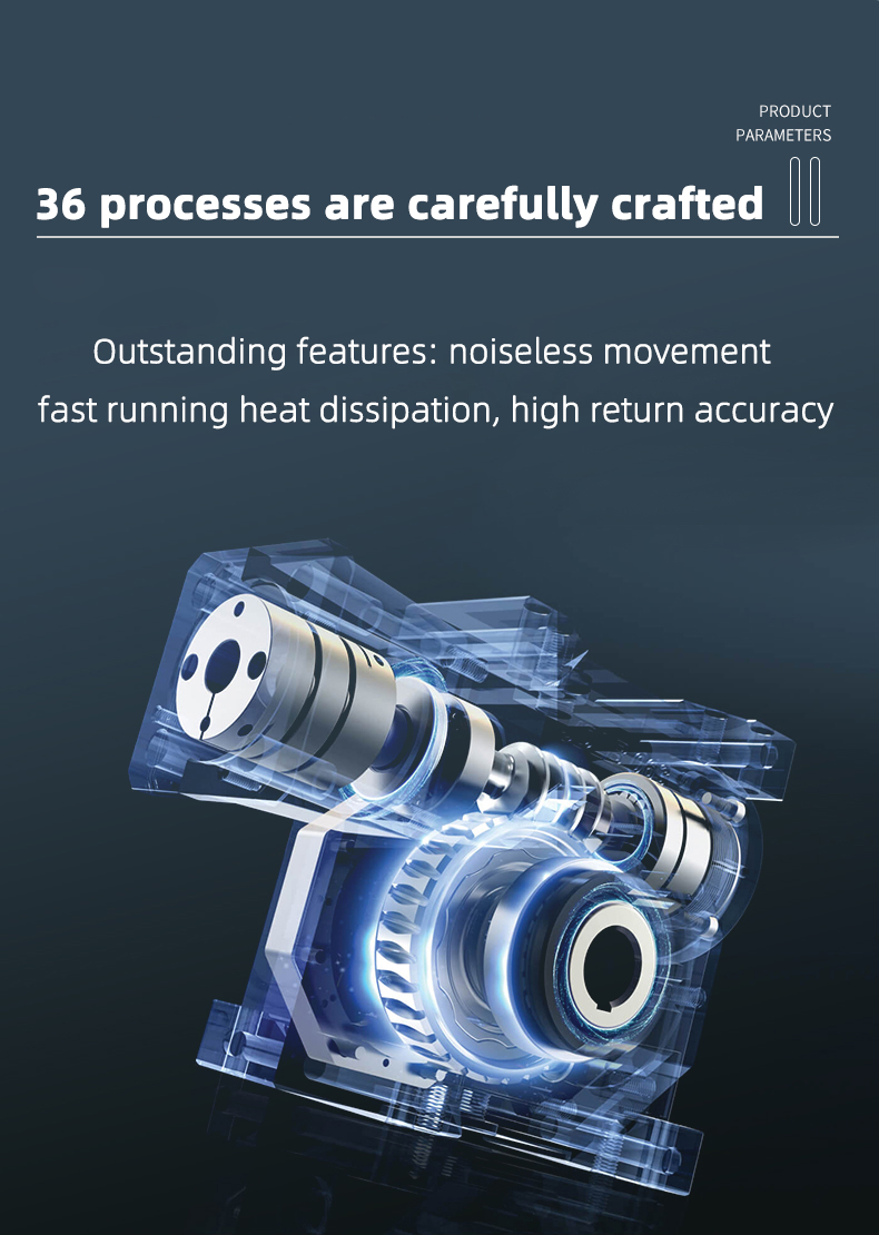 Efficient Reliable Stepper DC Worm Gear Motor For Industrial Automation System