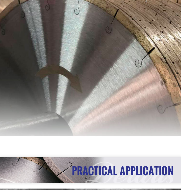 No Chipping 350mm Continuous Diamond Disc for Porcelain Marble Tiles Ceramics Cutting