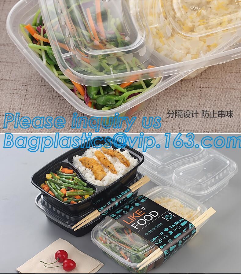 disposable cornstarch convenience takeaway plastic food bowl,BPA free bamboo fiber plastic food bowl with FDA, fast food