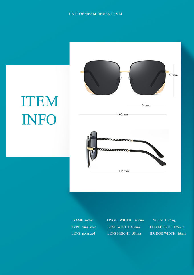 Metal Windproof Motorcycle Glasses TAC UV400 Driving Polarized Sunglasses