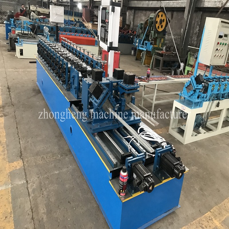 Galvanized Steel Metal Stud And Track Roll Forming Machine For C Z U L Channel Purlin