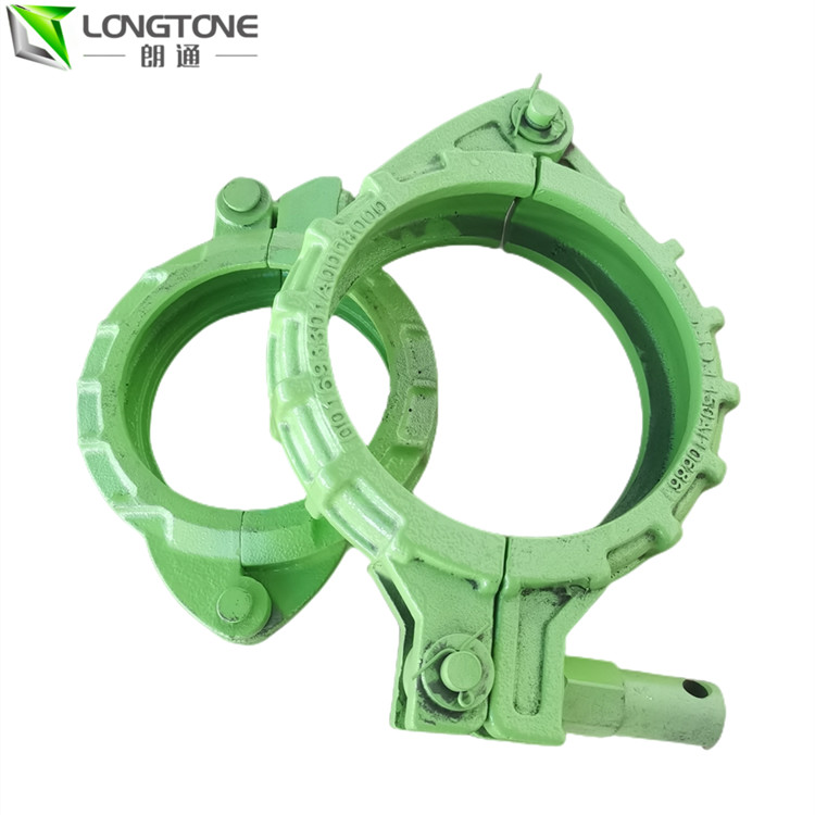 PM DN125 Forging Concrete Pump Clamp Galvanized Surface Pipe Fittings Clamp
