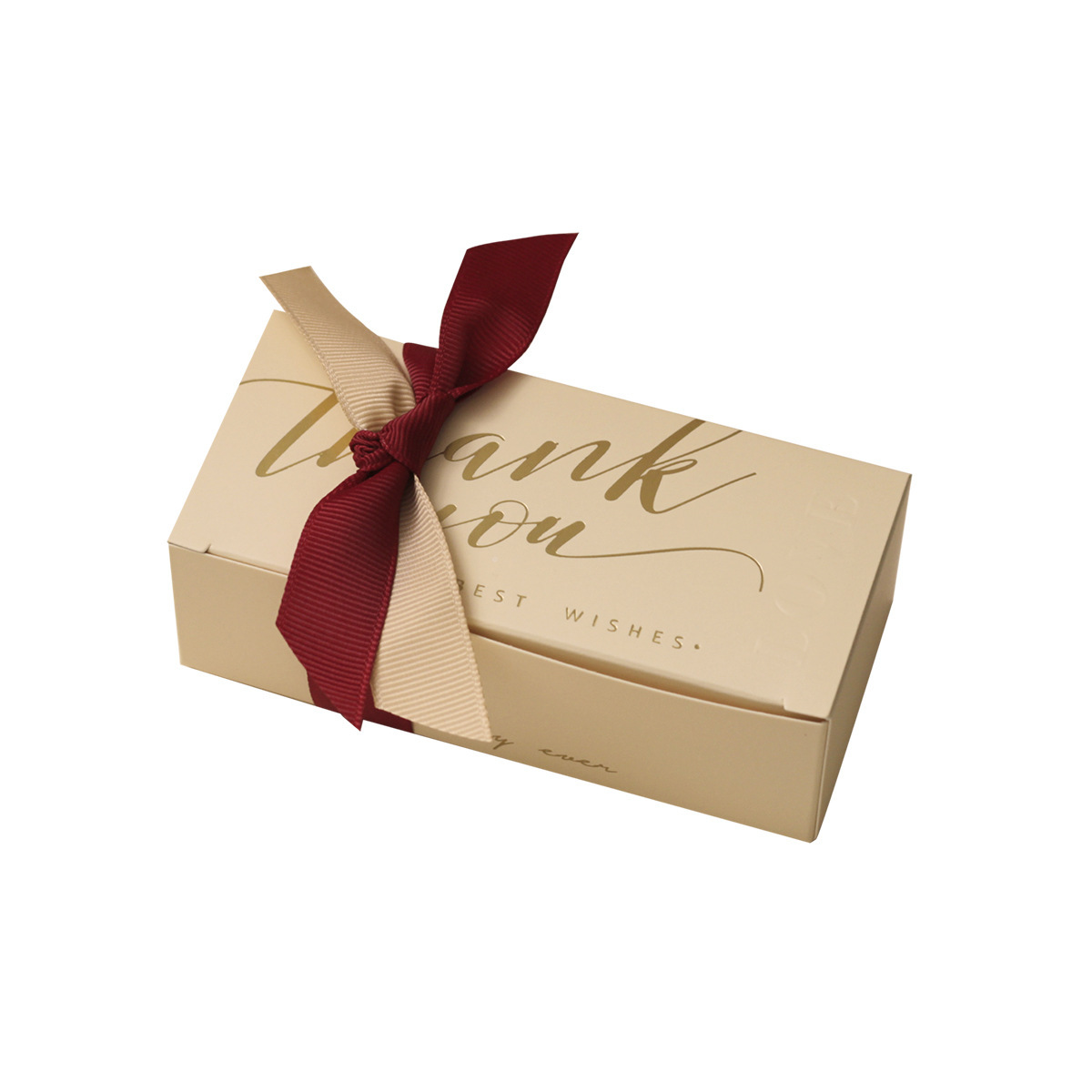 Personalized Gift Boxes Made Easy with Our Custom Folding Recyclable Color Ribbon