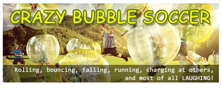 PVC TPU Human Body Ball Inflatable Soccer Bumper Ball For Adults And Kids