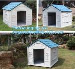 Outdoor garden cage used plastic pet house kennel for large dog, Waterproof