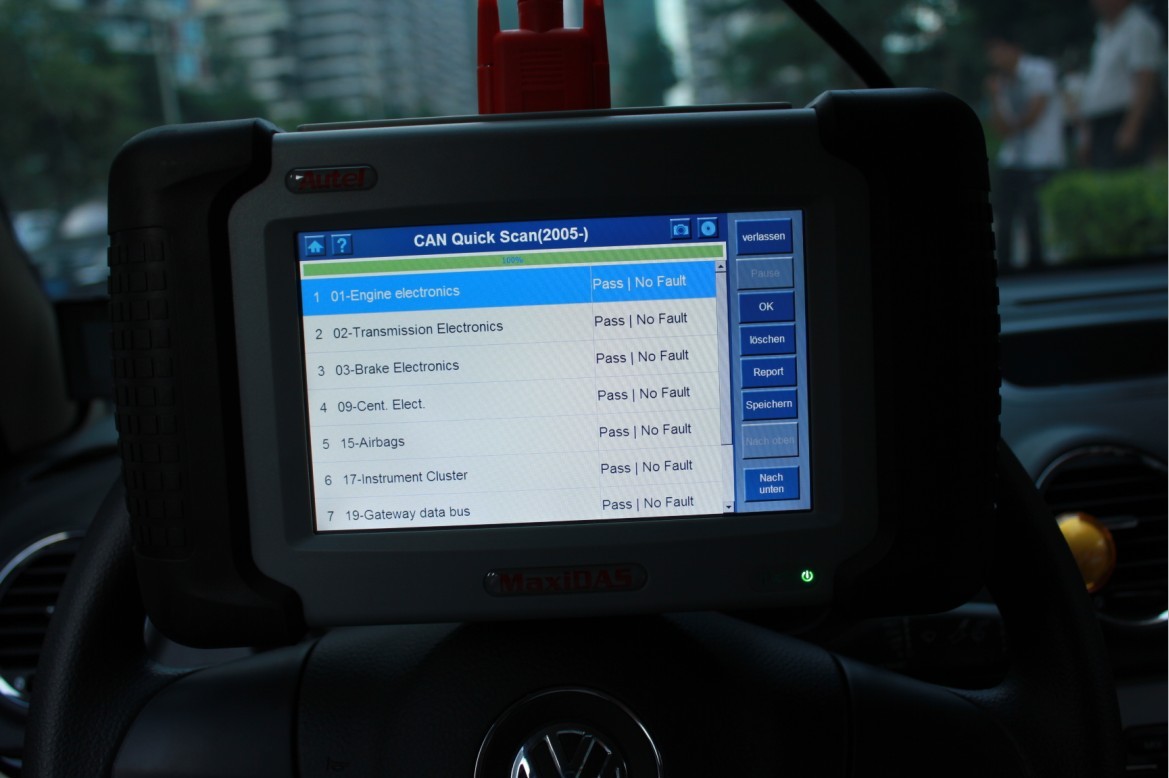  Wholesale Autel Super scanner DS708 Deutsch Version+Update via internet Manufactures