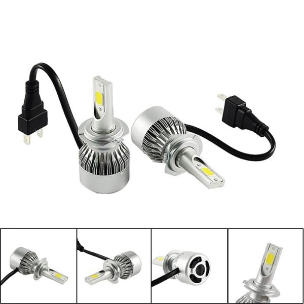 Auto Spare Parts Bright COB LED Headlight Bulbs 880 881 H4 H7 LED Car Headlight