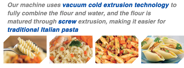 Multi-Function Industrial Rice and Macaroni Pasta Making Machine for Easy Operation