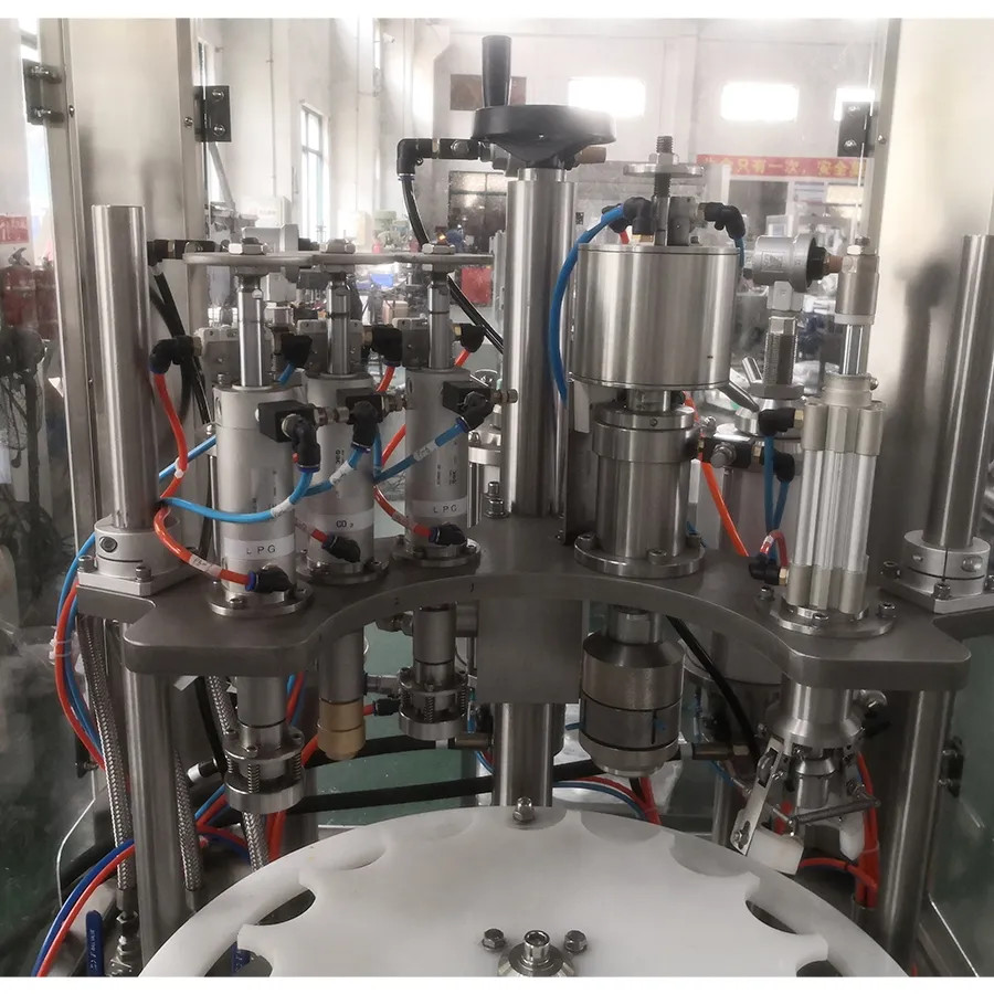 300ml Automated Filling Machine For Aerosol Automatic Filling Production Line