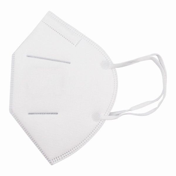 White Disposable KN95 Mask , Anti Dust Face Mouth Masks Great For Germs