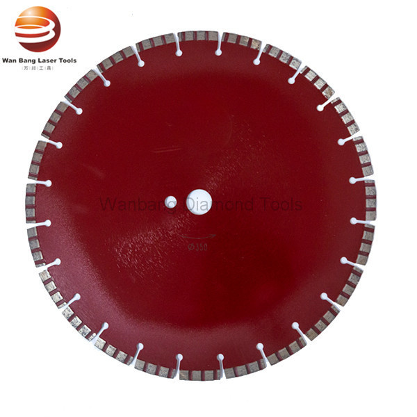 Fast Cutting 300mm 500mm Turbo Segments Concrete Saw Blades