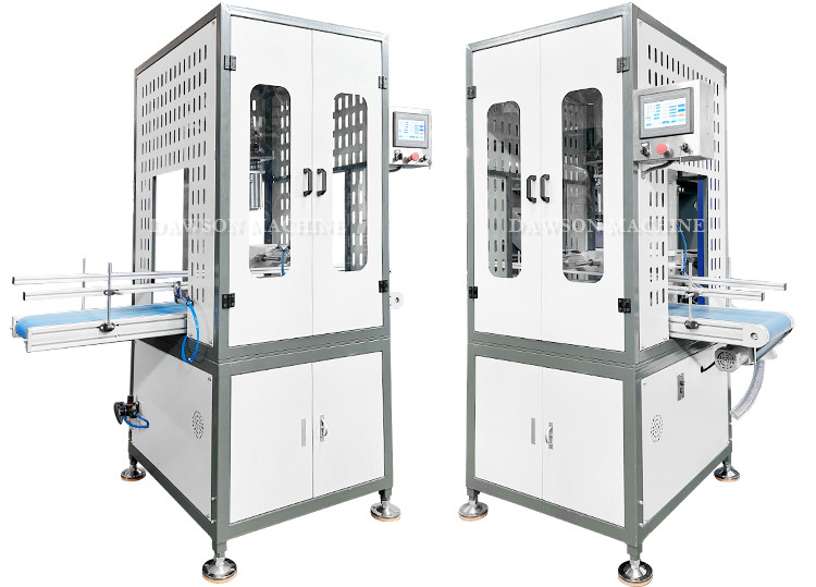 Automatic Pet Plastic Bottle Neck Mouth Cutting Trimming Machine