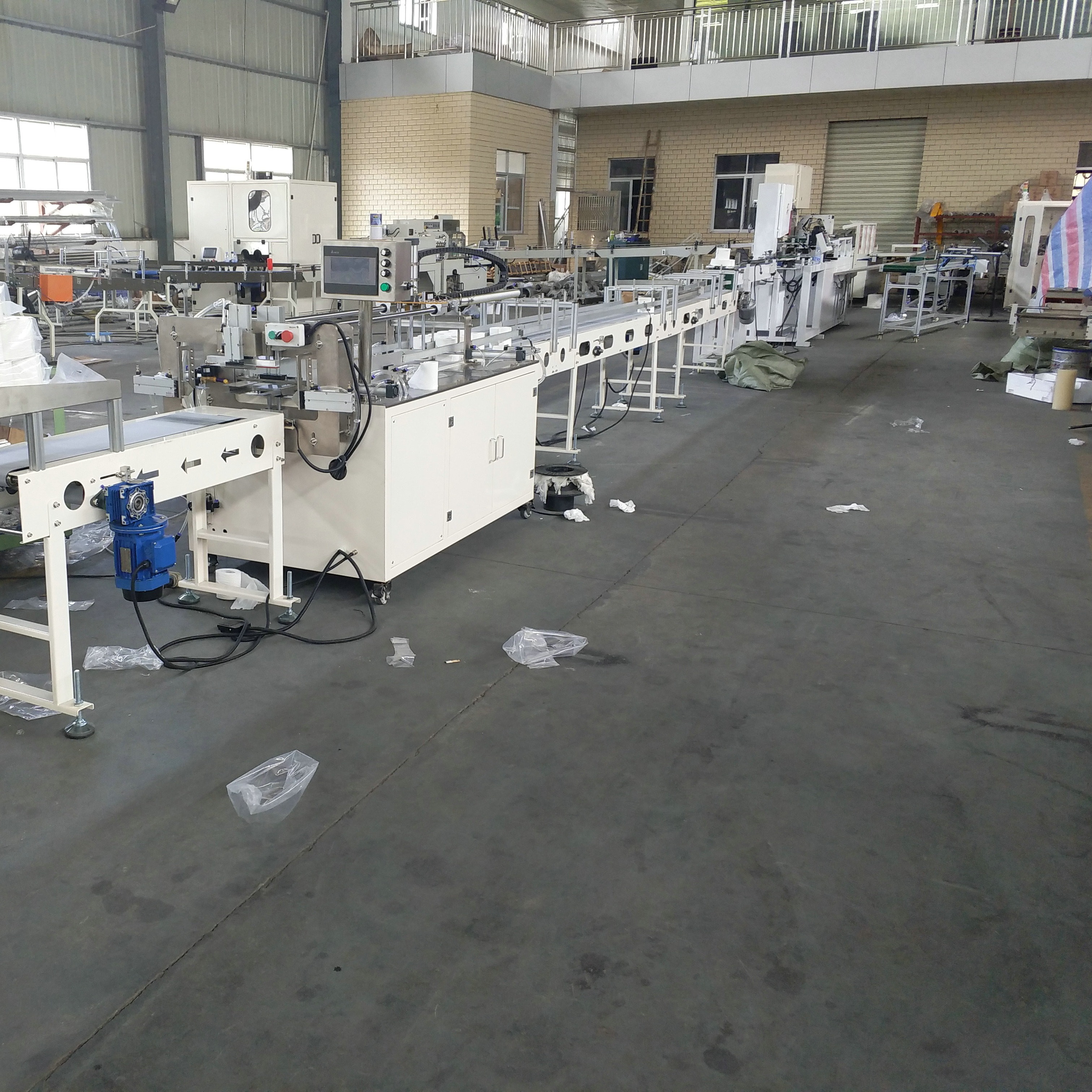 Fully Automatic Toilet Paper Band Saw Making Machine Production Line
