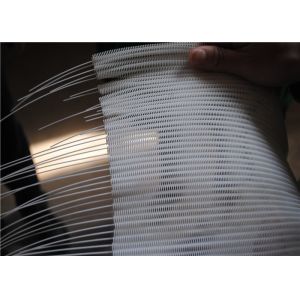 100% Polyester Dryer Spiral Wire Mesh Screen With Large / Medium / Small Loop