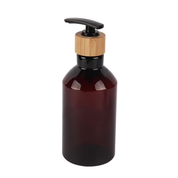 7oz 10oz 16oz Cosmetic Lotion Bottle Slanted Shoulder 200ml 300ml 500ml Amber