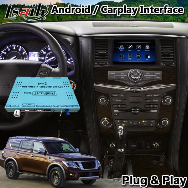 Lsailt 4+64GB Android Carplay Multimedia Video Interface for Nissan Armada