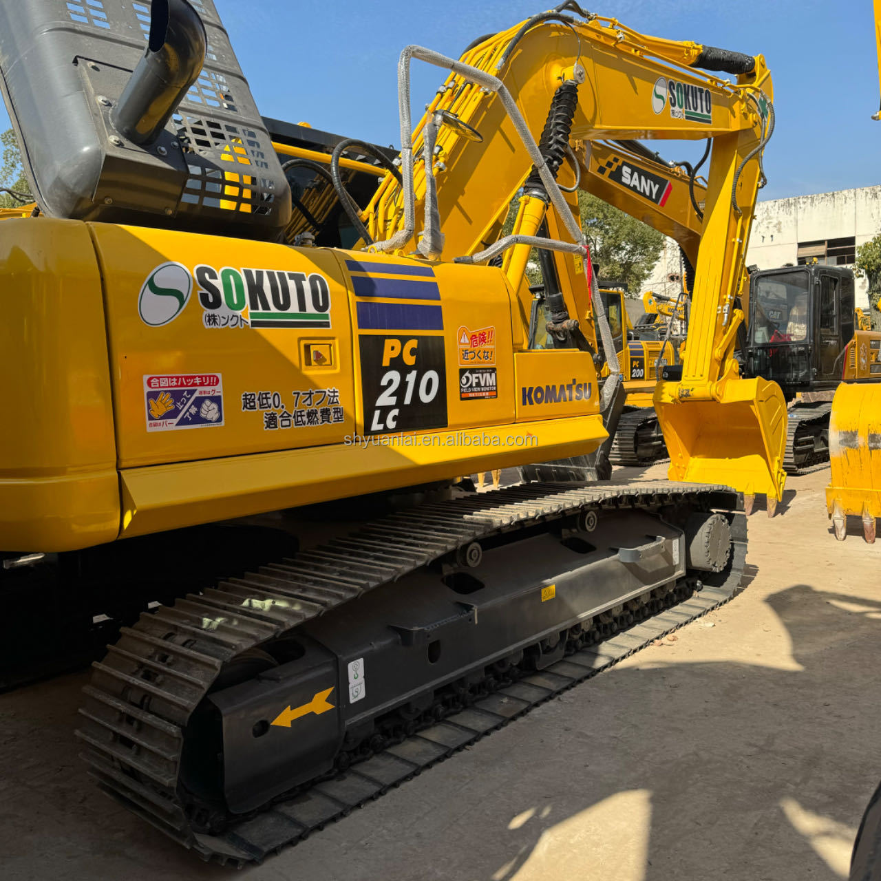 Fuel-Saving and Working System Used on 2019 Komatsu PC210 Excavator 21 Ton Second Hand