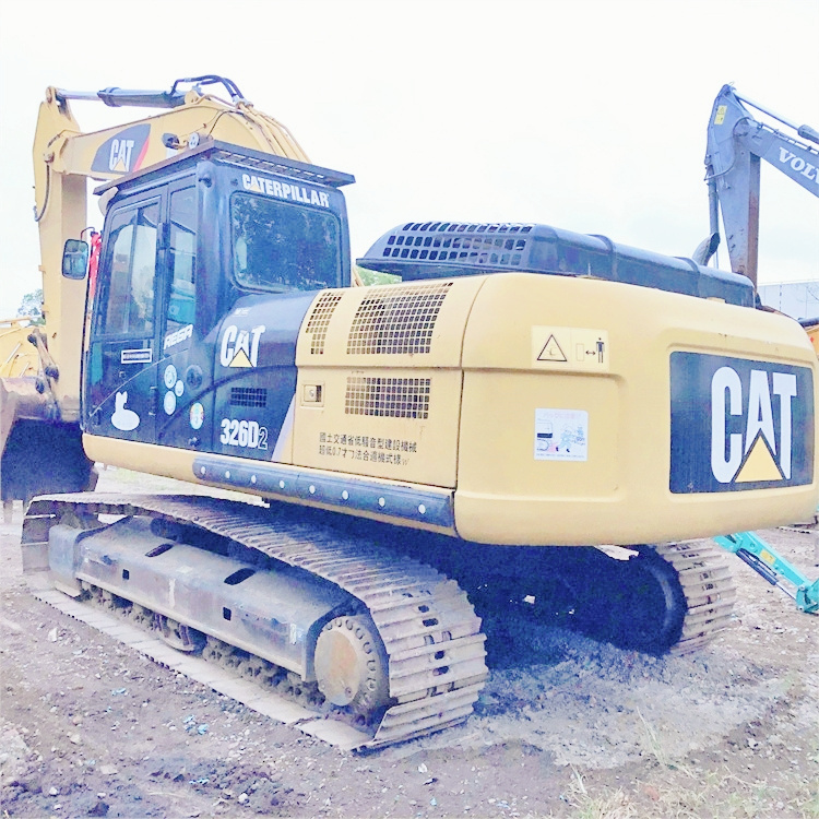 Japan Original 26 Ton Used Caterpillar Cat 326D Excavator in Good Working Condition