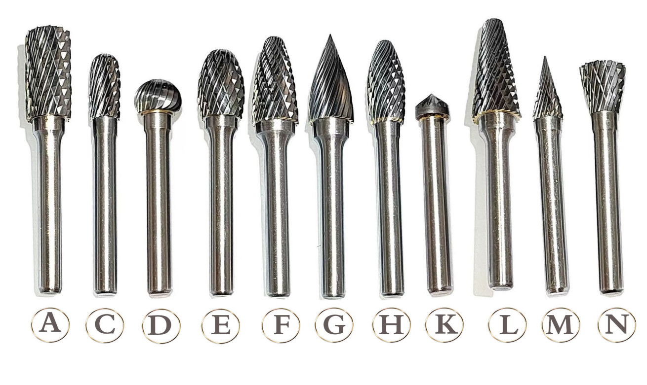 Solid Carbide Burr Tungsten Carbide Rotary Burrs Wear Resistant