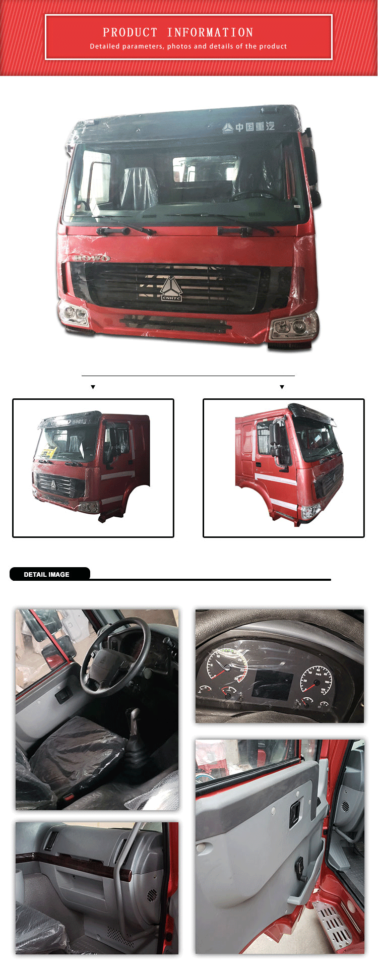 Reliable quality SINOTRUK truck double cab sale