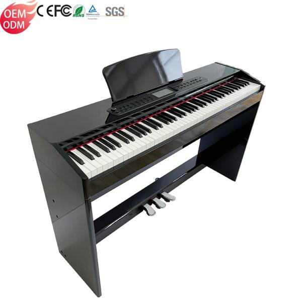 Professional Manufacture High Quality Hammer 88 Keys Digital Piano Keyboard 88