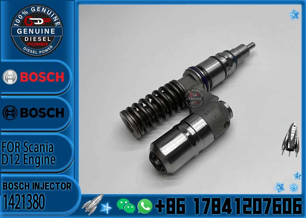 Durable Fuel Injector Assembly 1421380 For Scania D12 Series