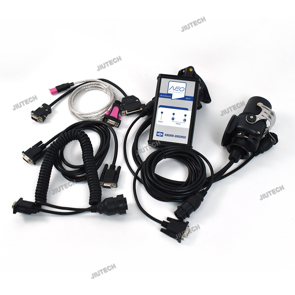 2024 Truck Trailer Brake Diagnostic Tool for KNORR-BREMSE Diagnostic Kit Knorr NEO UDIF Interface+Getac F110 Tablet