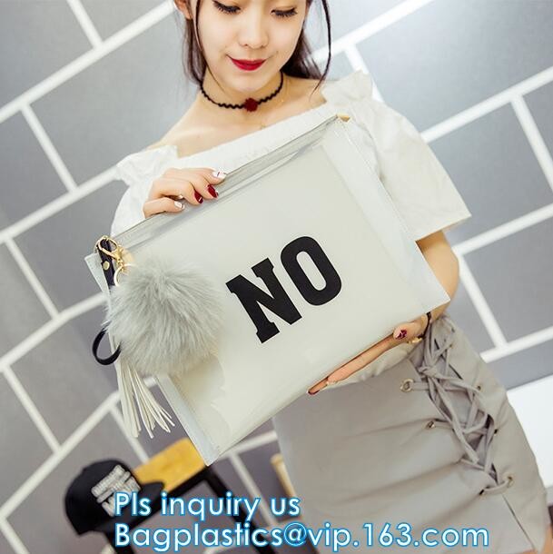 printed OEM logo slider zip lock bags, Slider Undergarment Bag With Lock, vinyl pvc A4 file bag with slider Zip lockkk