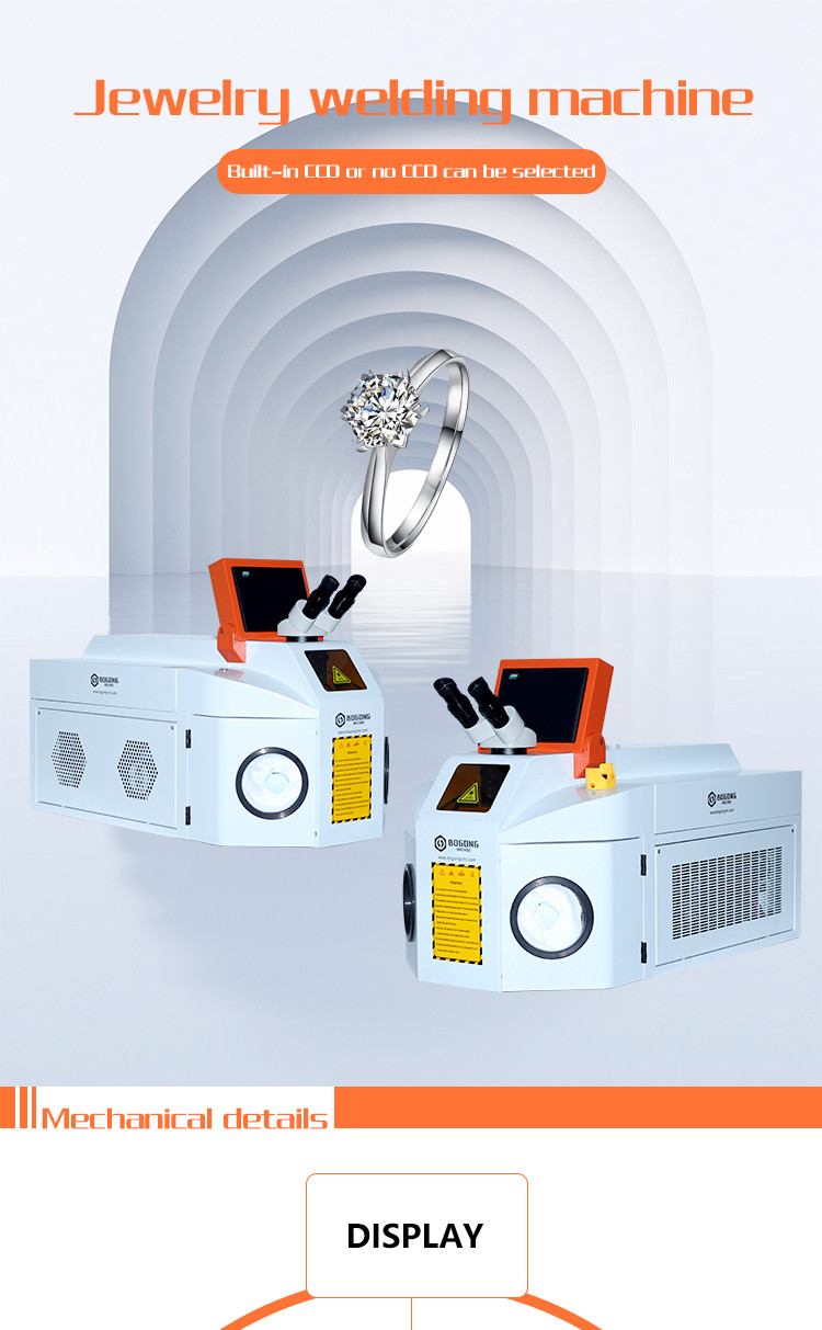 100W Portable Jewelry laser welding machine price for jewelry gold silver welding hot sale