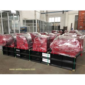 300T Heavy Duty Pipe Welding Rollers Rotator Stands With Bolt Adjustment Manufactures