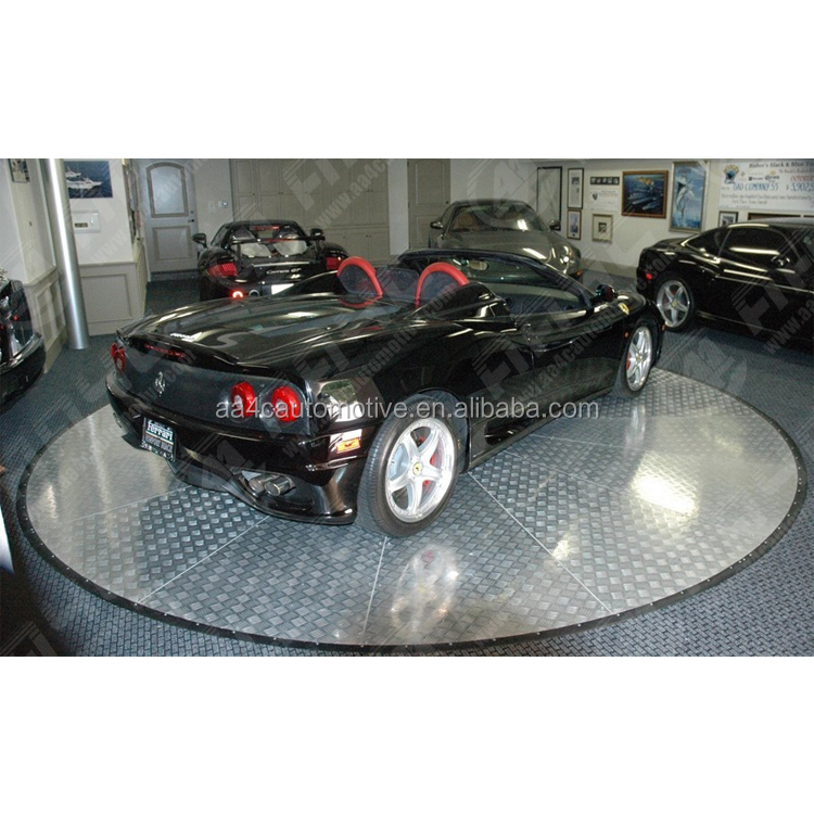 AA4C heavy duty rotating display stand turntable auto show car turntable display platform car parking turntable